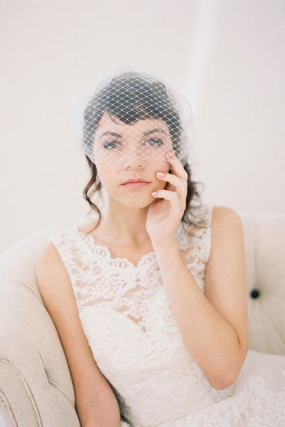 Double Layer Bandeau Veil #714V