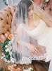 Guipure Lace Edge Wedding Veil #702V