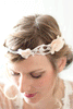 Silk Floral Lace Vine Bridal Headband #225HB
