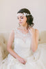 Delicate Lace and Silk Flower Headband #214HB
