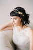 Double Flower Crystal Wedding Headpiece #210HB