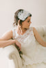 Feather Headpiece with lace Headband #205HB