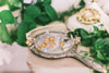 Lace and Crystal Wedding Headband #215HB