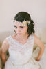 Lace and Crystal Wedding Headband #215HB