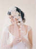 Silk Flower Wedding Veil #706V