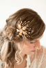 Crystal Star Flower Hair Comb #114HC